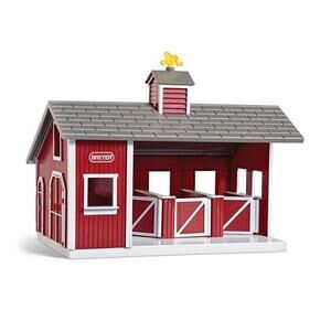 Breyer Stablemates Red Stable Set